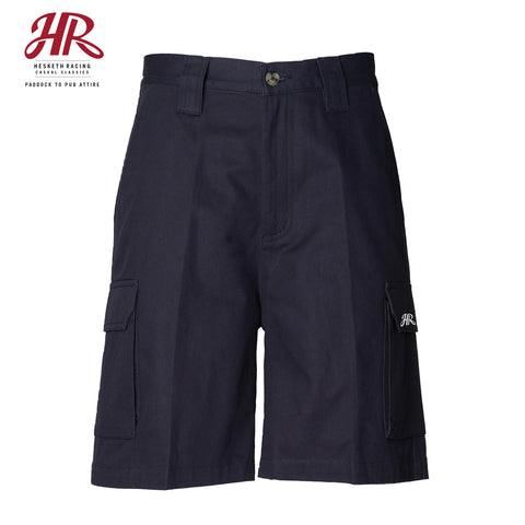 OFFICIAL Hesketh Racing Casual Classics - Cargo Shorts - Navy