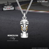 Hesketh Racing 308 Necklace by RetroGP.com and Alyssa Smith Jewellery