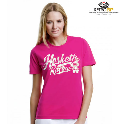 OFFICIAL Hesketh Racing Ladies Glitter T Shirt
