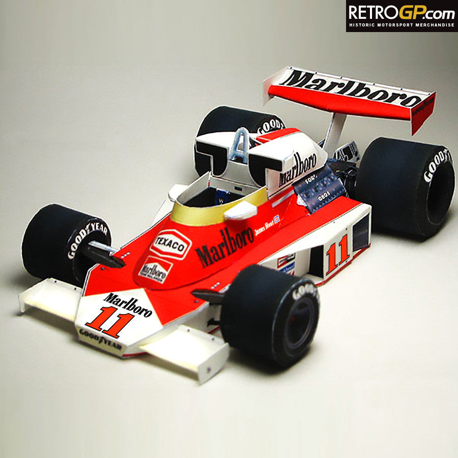 McLaren M23 1:8スケールモデルキット McLaren M23 James Hunt in 1/8 scale - Entex Formula 1