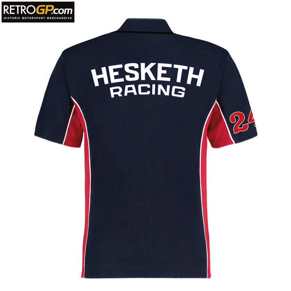 Official Hesketh Racing Polo Shirt – RetroGP