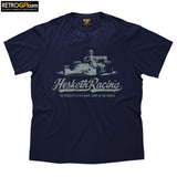OFFICIAL Hesketh 308 Vintage T Shirt Navy Blue
