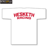 OFFICIAL Hesketh Racing Junior Team T Shirt - Size: 3-4yrs