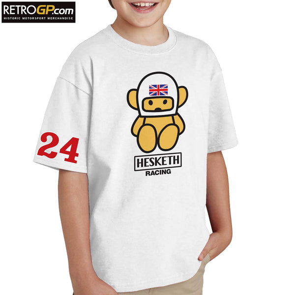 OFFICIAL Hesketh Racing Junior Team T Shirt - Size: 1-2yrs