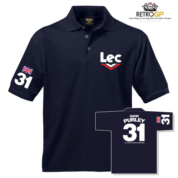 David Purley Team Junior Polo Shirt