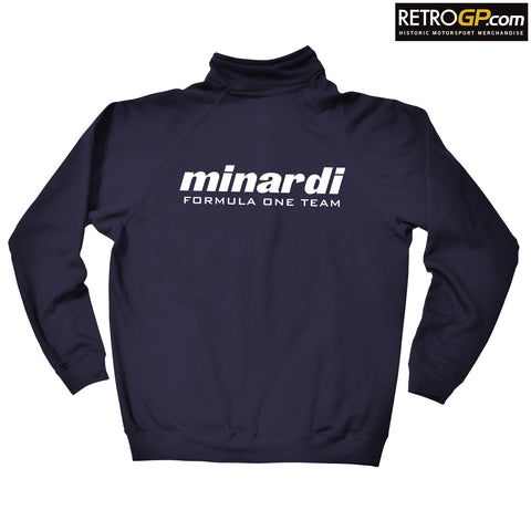 OFFICIAL Minardi 191 Zip Up Sweatshirt Jacket