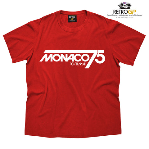 Monaco 1975 T Shirt - Size: X Large