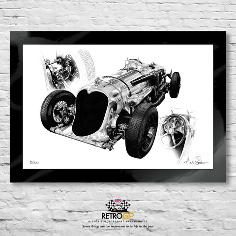 The Napier Railton Limited Edition Print