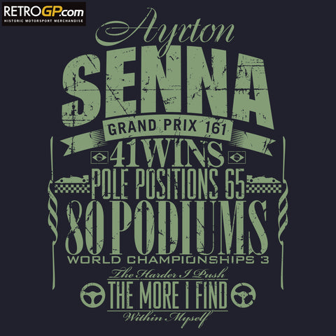 Senna Tribute T Shirt - Moss Green