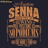 Senna Tribute T Shirt - Ochre