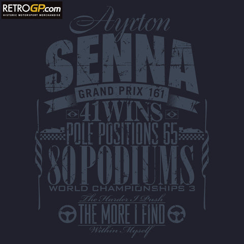 Senna Tribute T Shirt - Well Worn