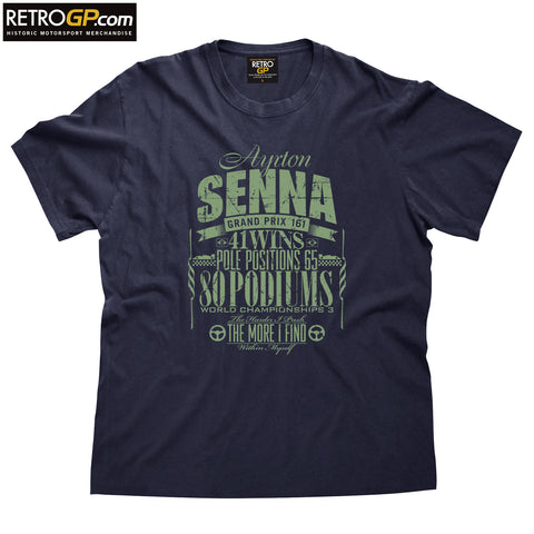 Senna Tribute T Shirt - Moss Green