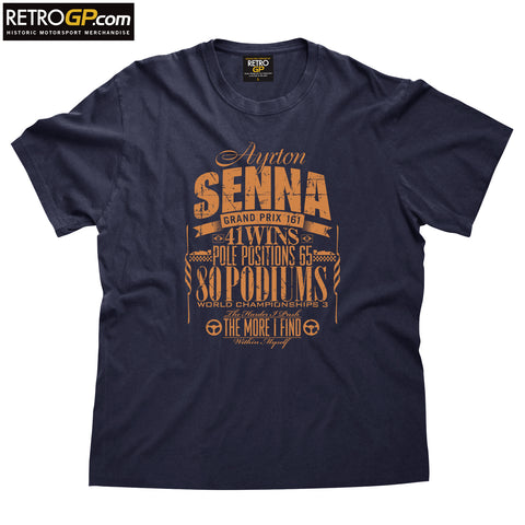 Senna Tribute T Shirt - Ochre