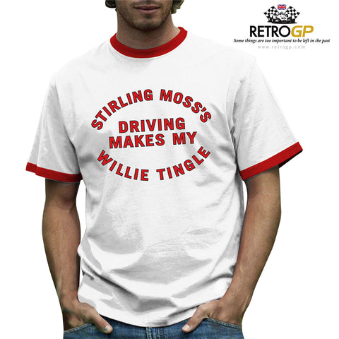 Stirling Moss 'Tingles' T Shirt