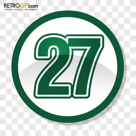 Alan Jones 27 Sticker