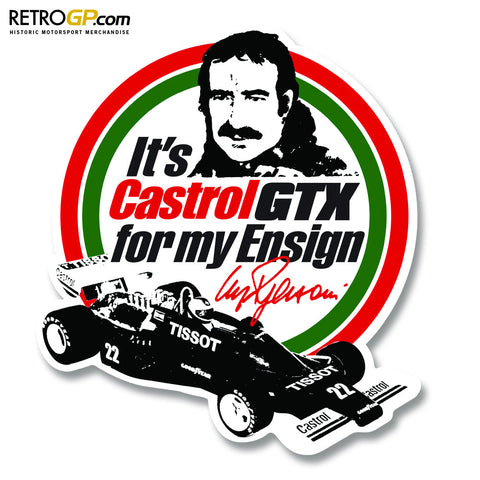 Castrol Ensign N177 Regazzoni Stickers
