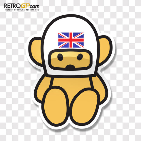 Official Hesketh Racing Bear Sticker