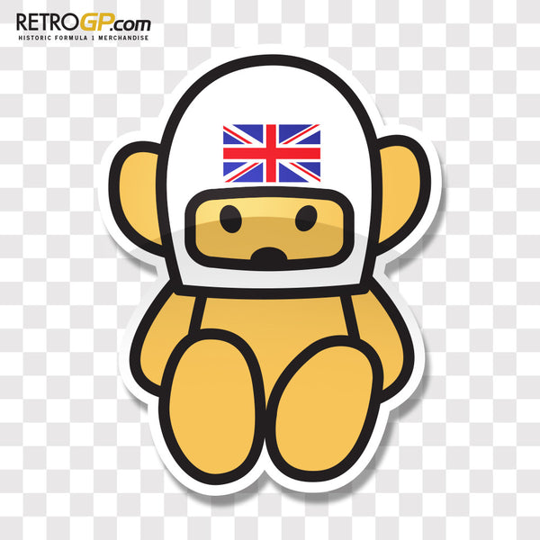 OFFICIAL Hesketh Racing Bear Sticker
