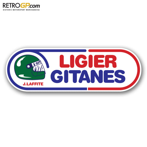 Ligier 1980 Jacques Laffite Sticker